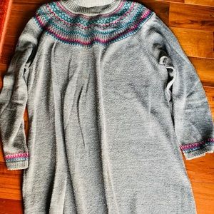 Women’s knit dress for cooler months